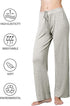 J LINE WIDE LEG COMFY PAJAMA TROUSER